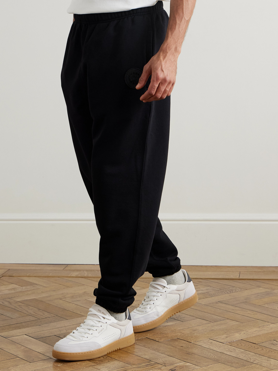 Rove Logo-Appliquéd Cotton-Jersey Sweatpants