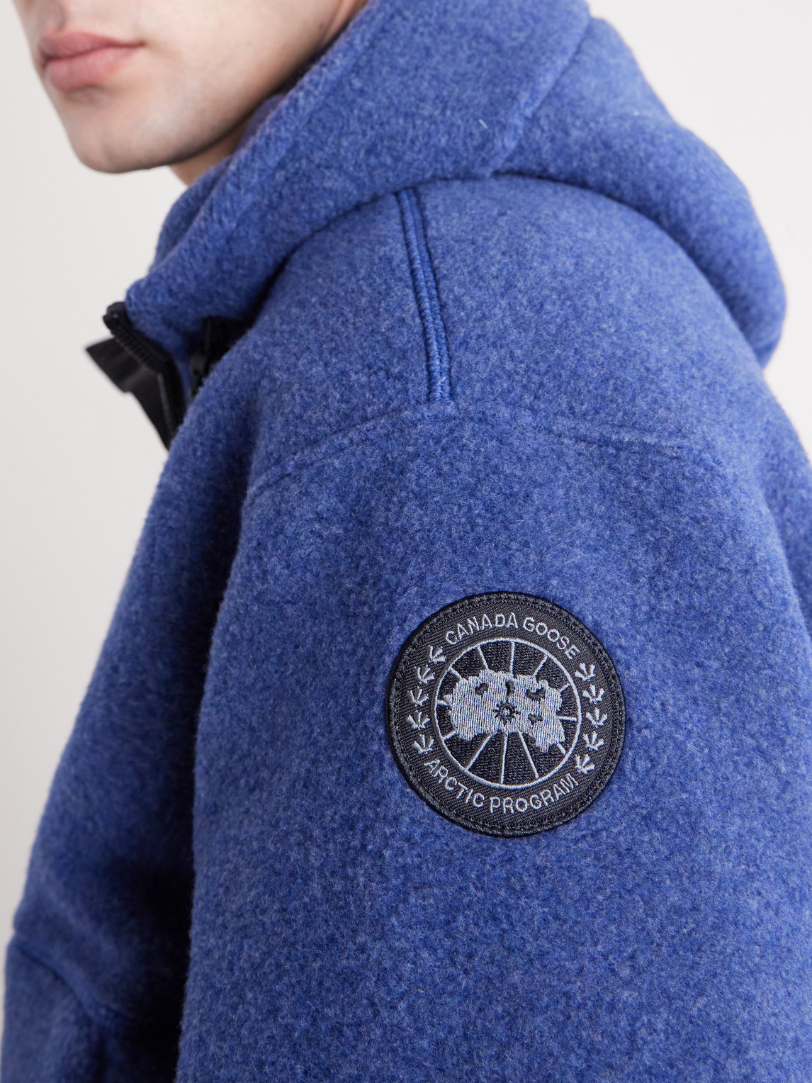 Chilliwack Wool-Blend Fleece Hooded Jacket
