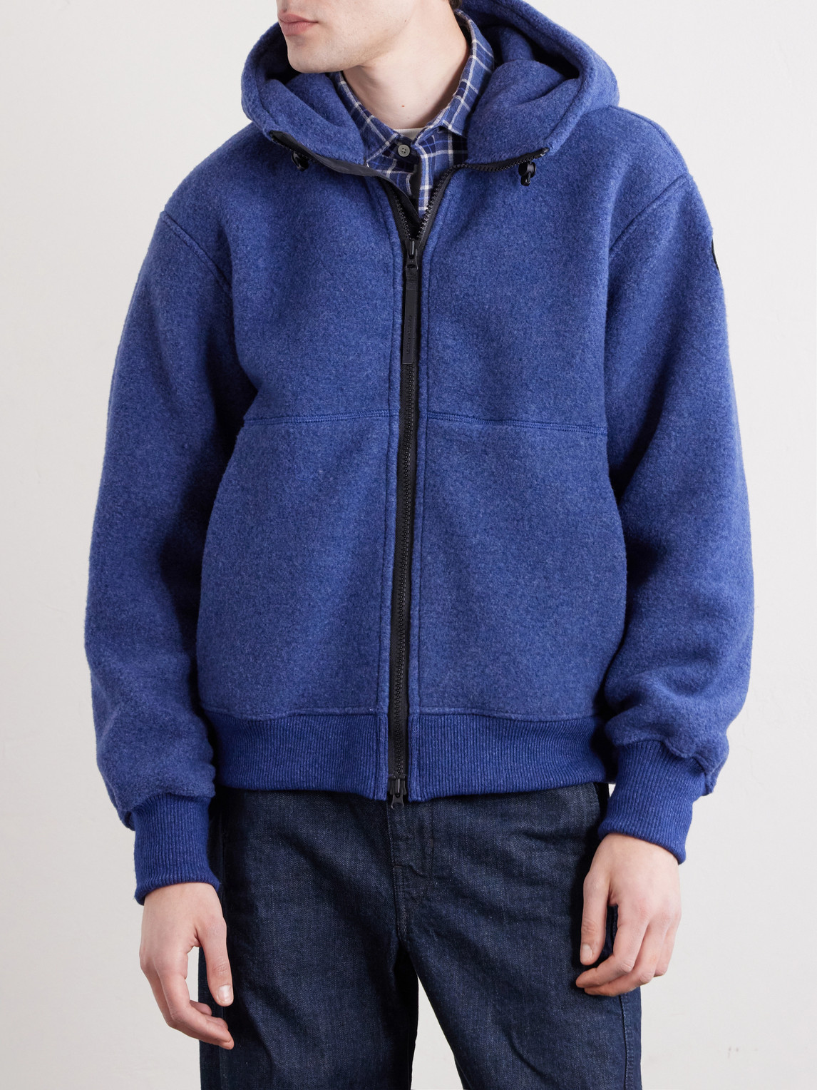 Chilliwack Wool-Blend Fleece Hooded Jacket