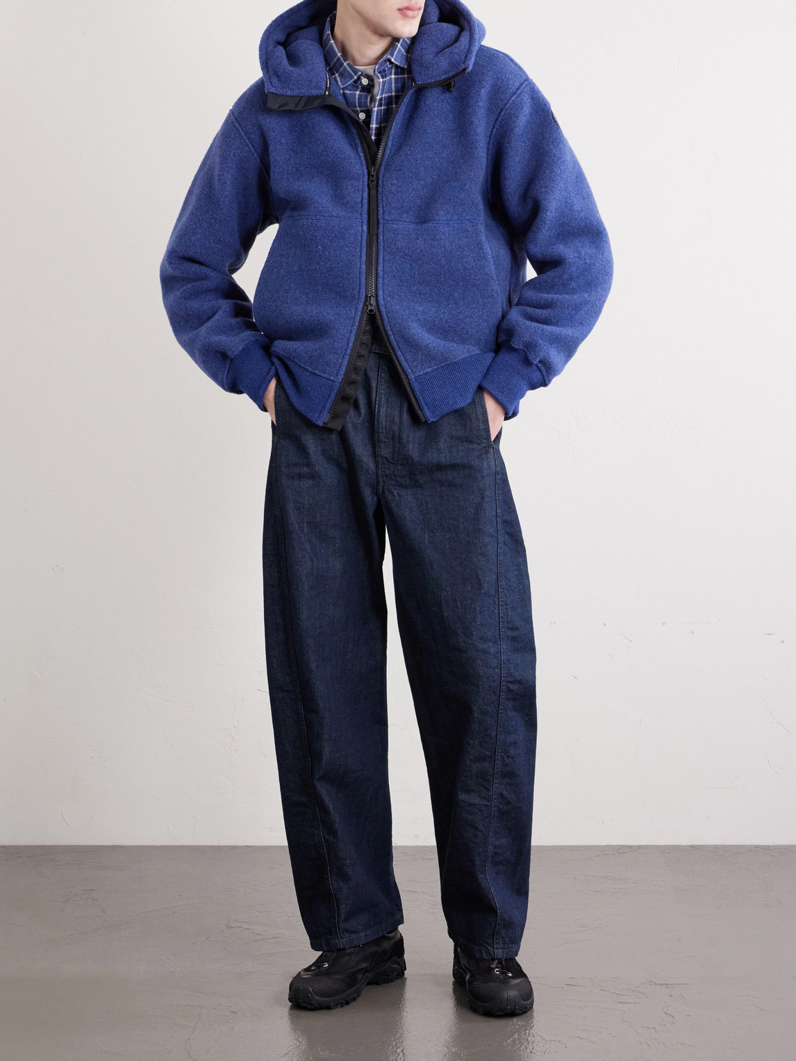 Chilliwack Wool-Blend Fleece Hooded Jacket