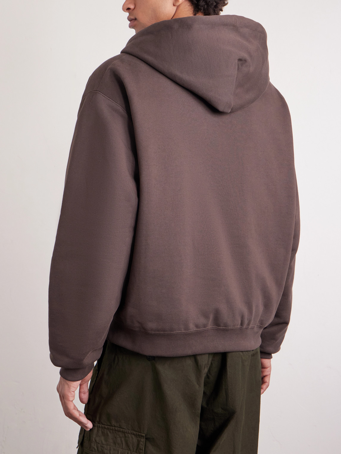 Fuse Reversible Cotton-Jersey And Quilted Shell Down Hoodie