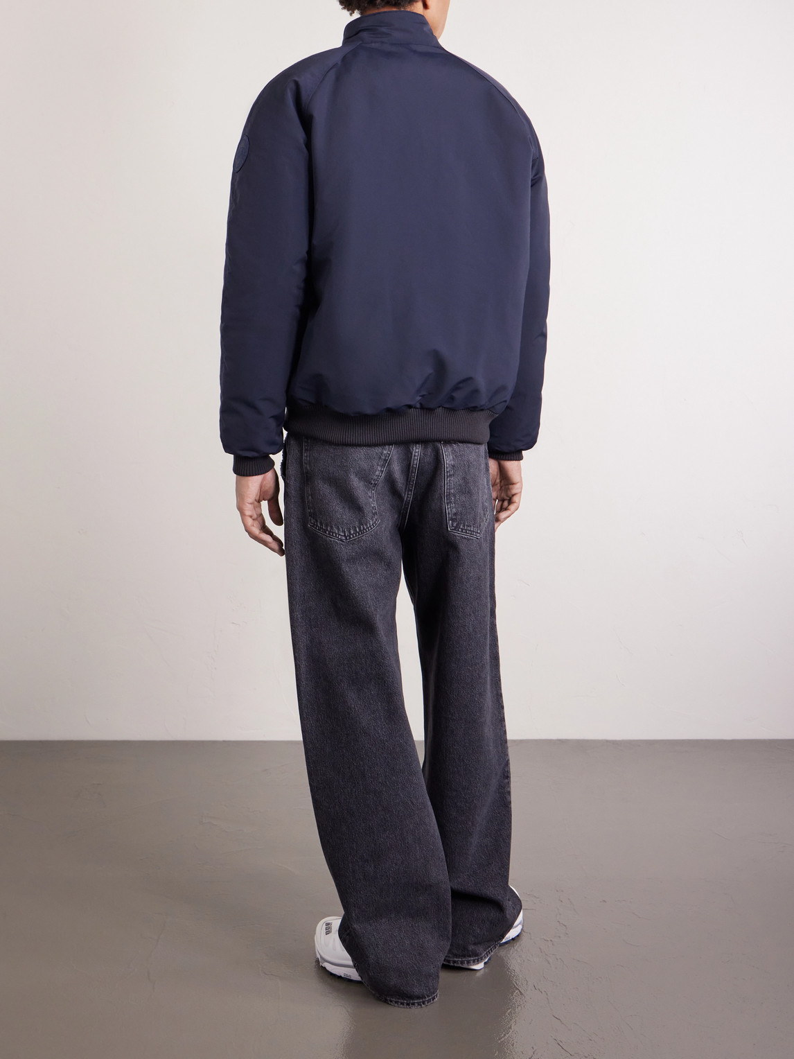 Legacy Organic Cotton-Blend Down Bomber Jacket