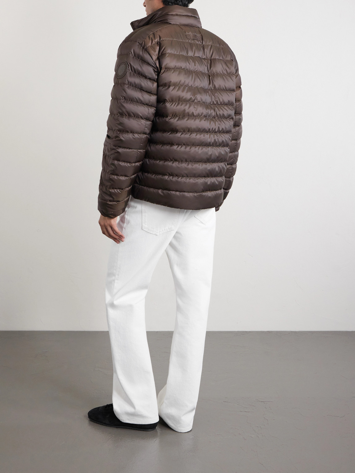  Canada Goose - Stratus Quilted Shell Down Jacket - Men - Brown - S 