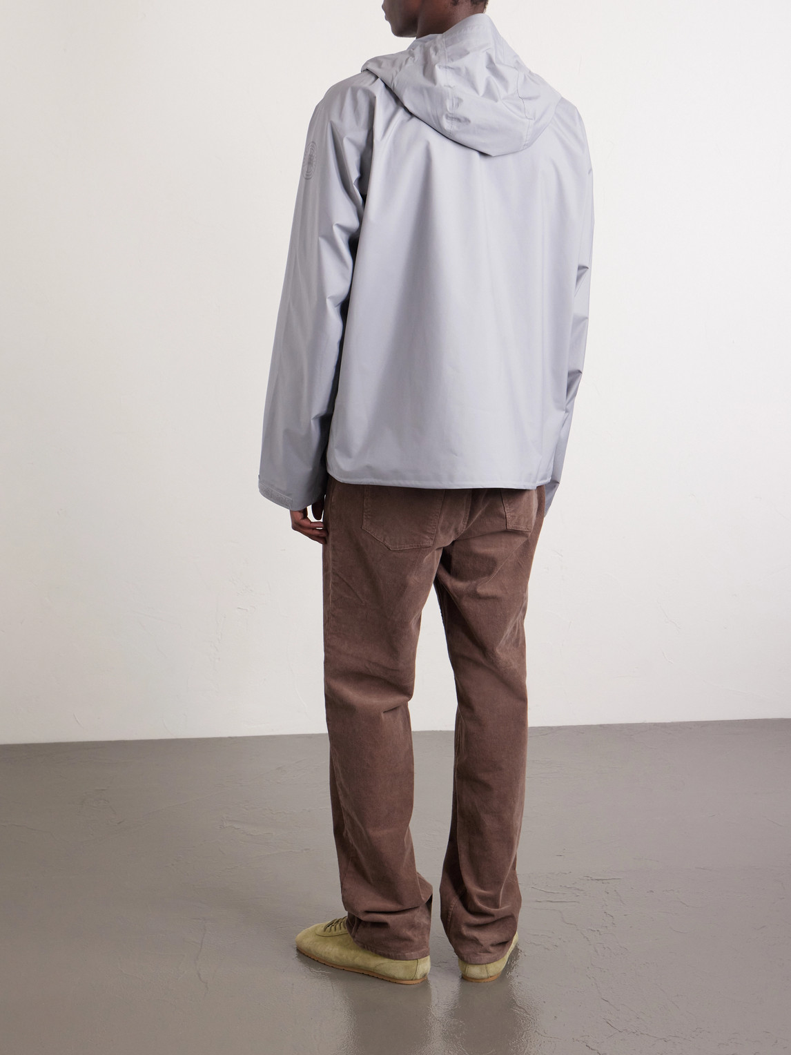  Canada Goose - Horizon Rain Shell Hooded Jacket - Men - Gray - M 
