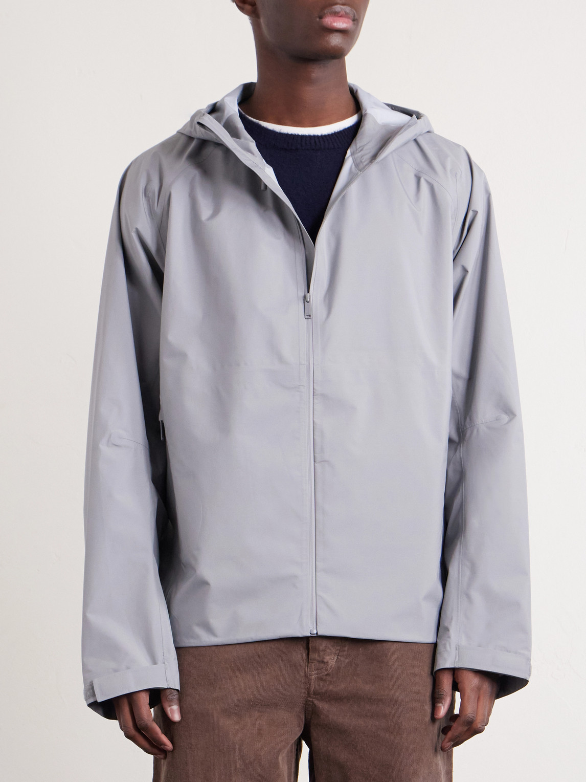  Canada Goose - Horizon Rain Shell Hooded Jacket - Men - Gray - M 