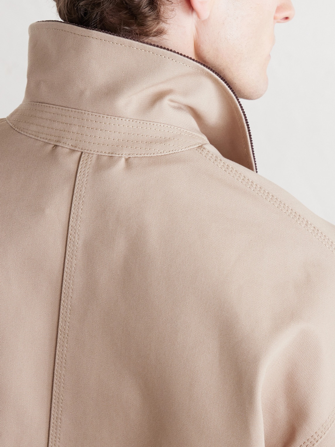 Beaumont Corduroy-Trimmed Cotton Jacket