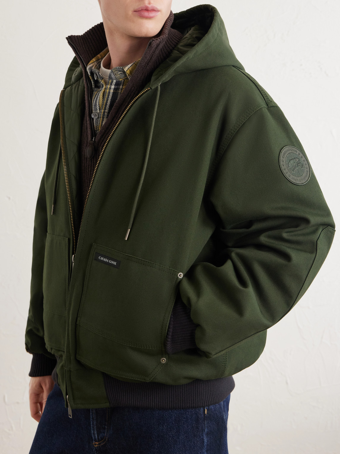 Beaumont Cotton-Canvas Hooded Jacket