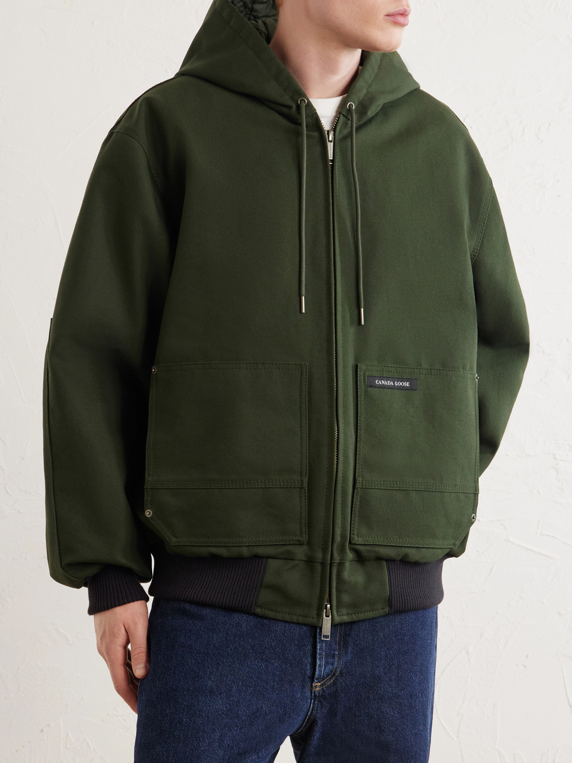 Beaumont Cotton-Canvas Hooded Jacket