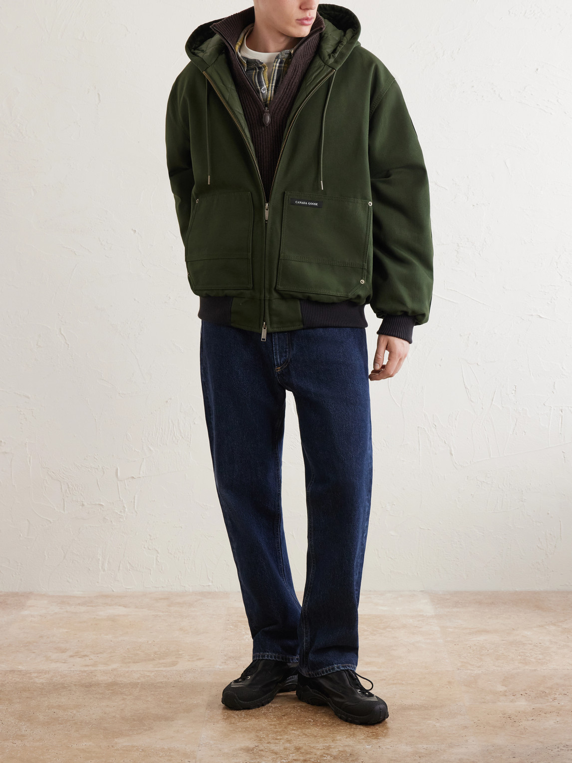 Beaumont Cotton-Canvas Hooded Jacket