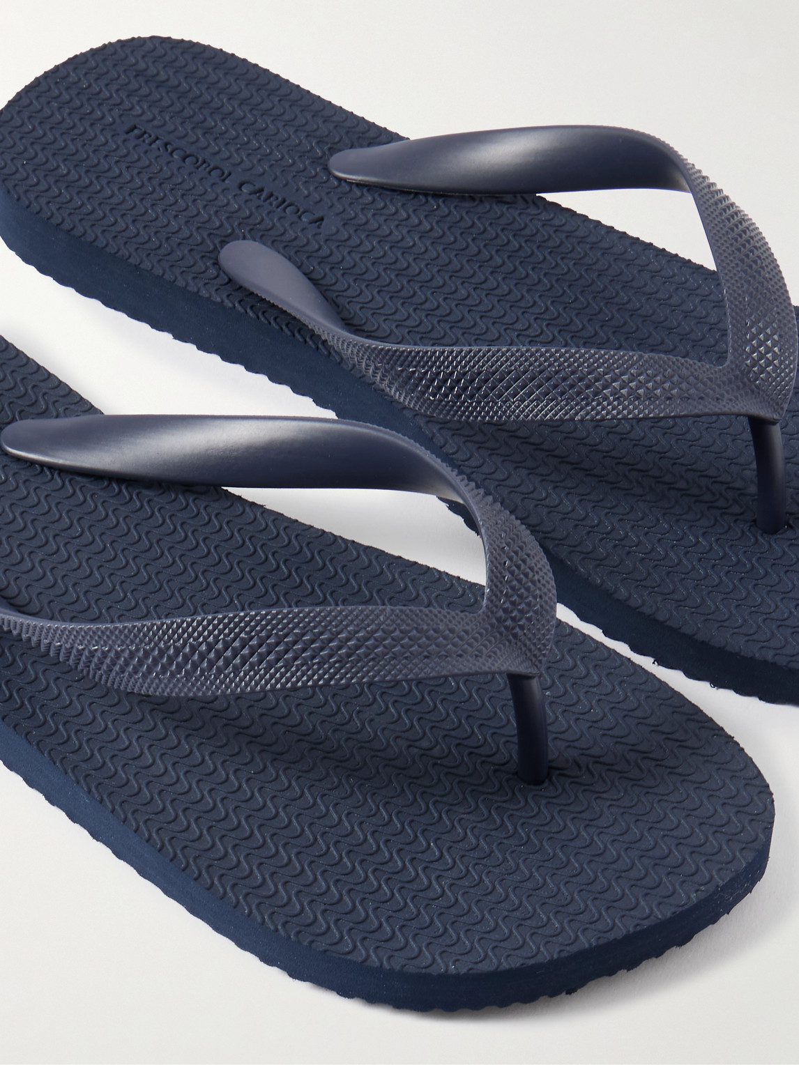  Frescobol Carioca - Fabio Rubber Flip Flops - Men - Blue - Eu 39-40 