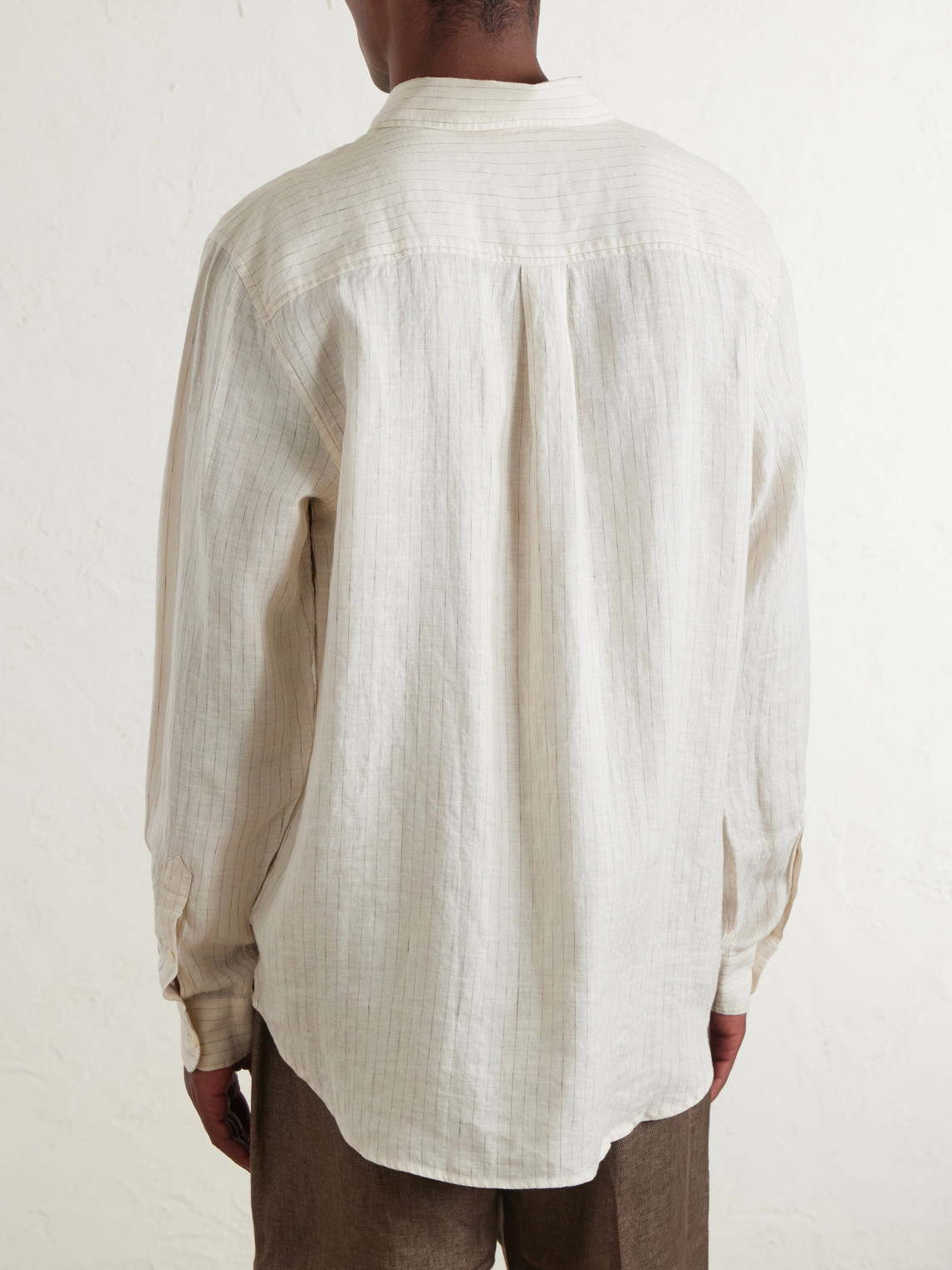 Telles Striped Linen