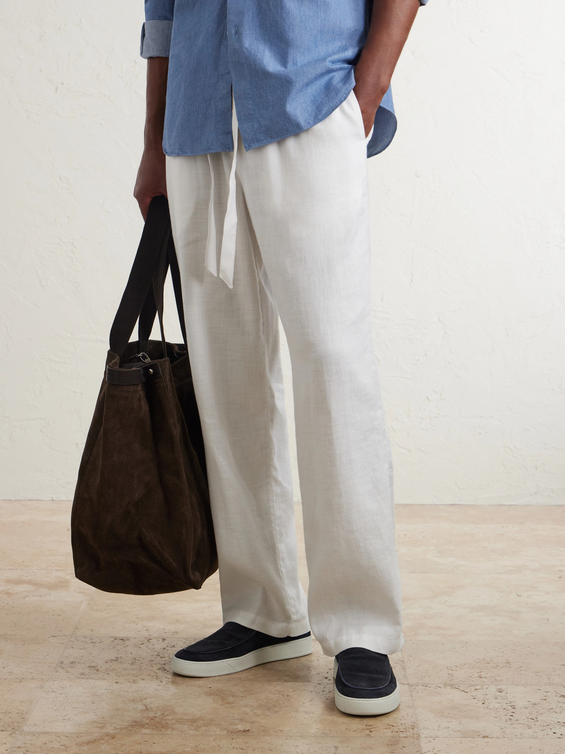 Frescobol Carioca Vela Suede Loafers - Men | Thumbnail 2