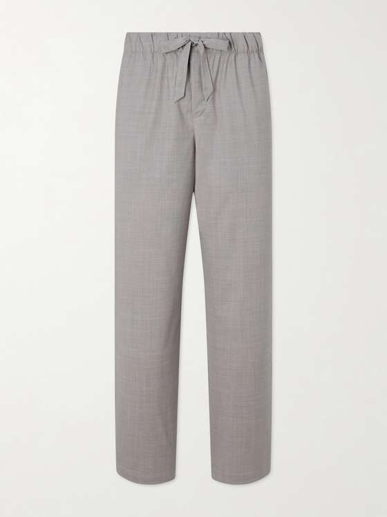Frescobolcarioca Luan Straight-Leg Wool Drawstring Trousers