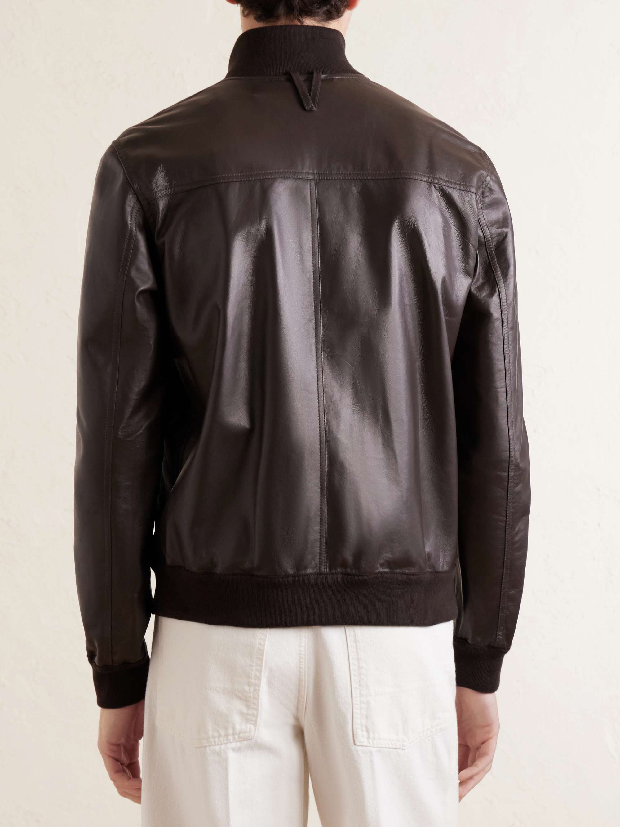 VALSTAR Valstarino Leather Jacket for Men | MR PORTER