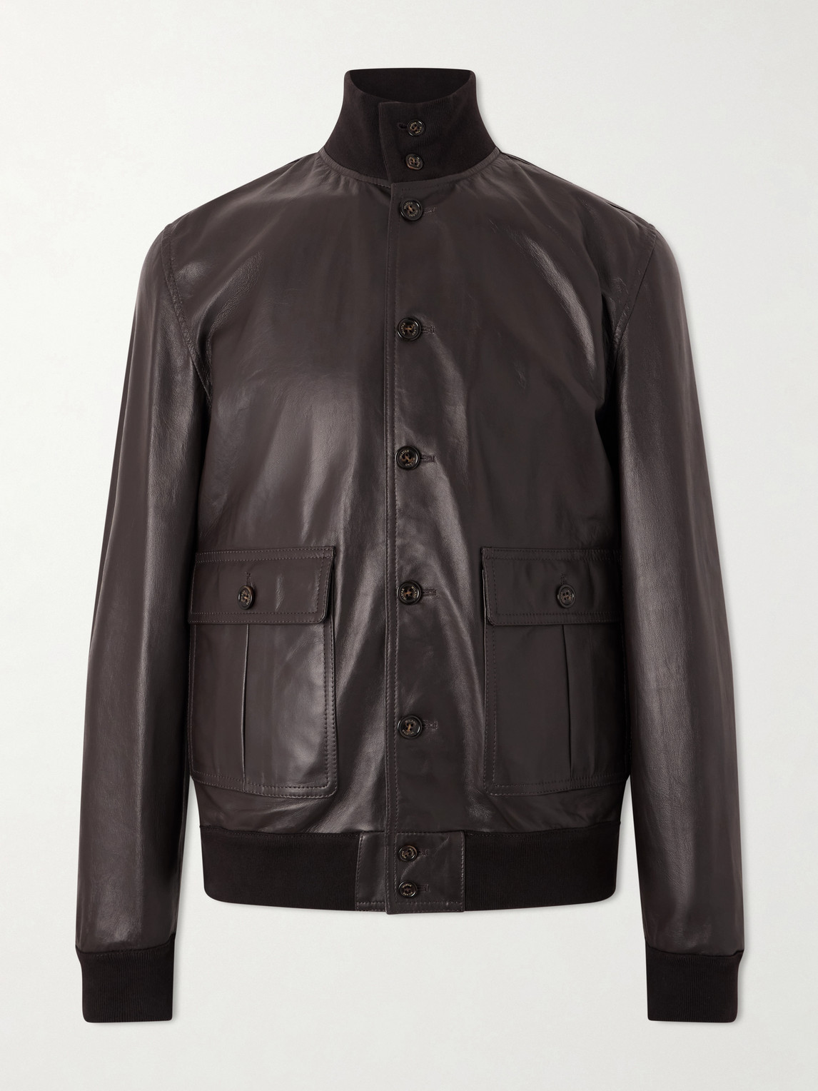 Valstar Ino Leather Jacket In Brown