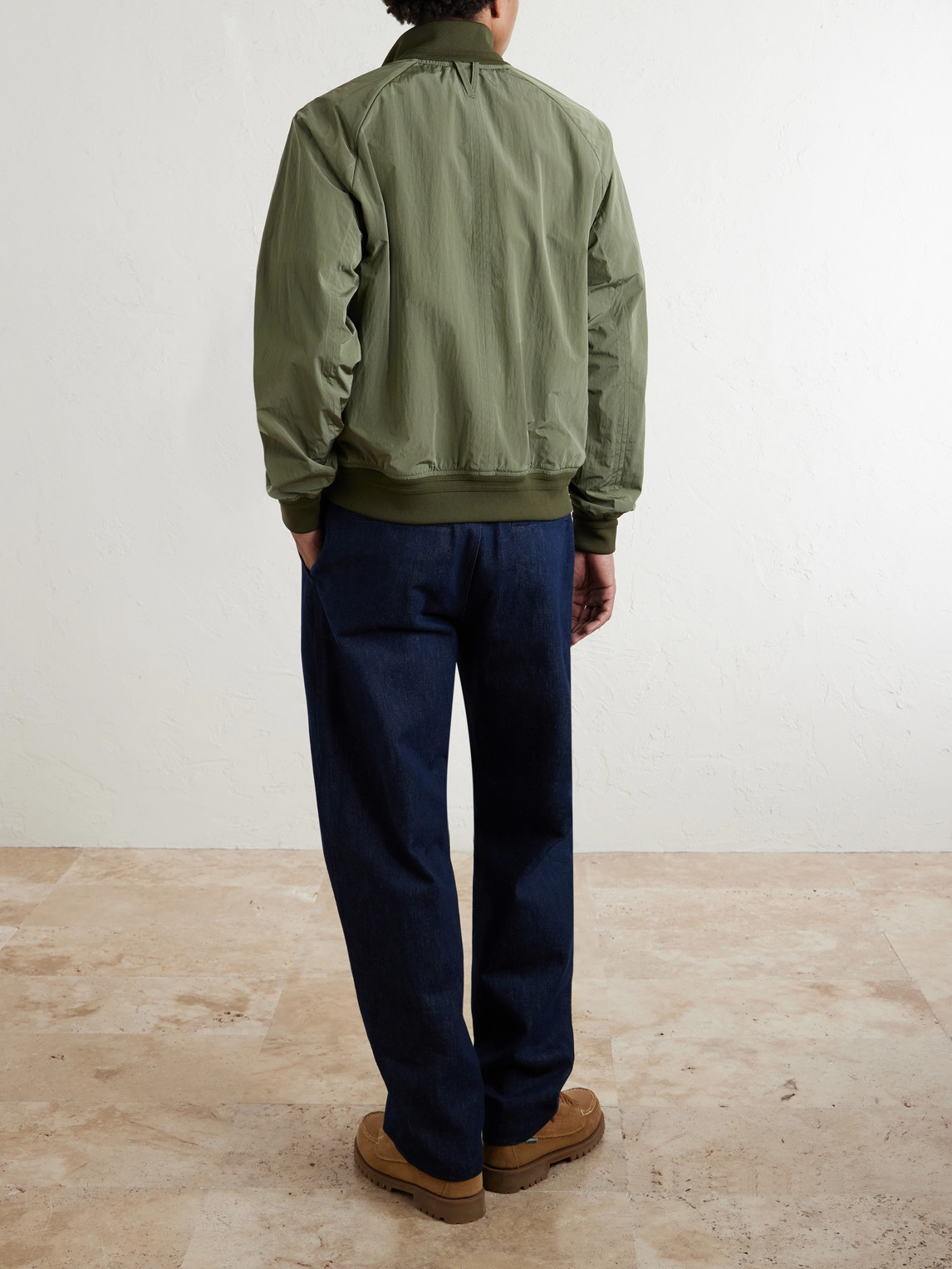  Valstar - Valstarino Shell Bomber Jacket - Men - Green - It 44 