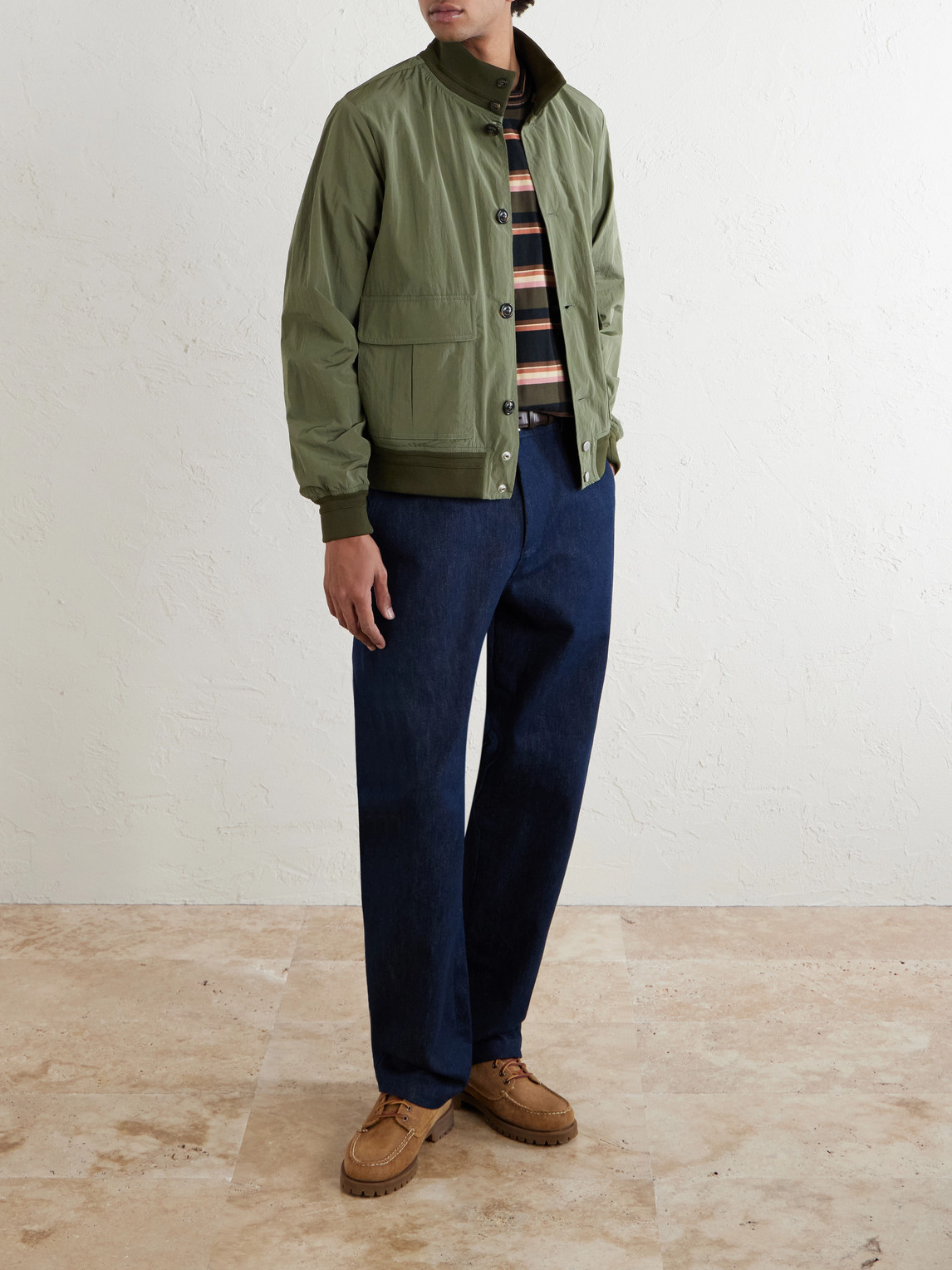 Valstarino Shell Bomber Jacket