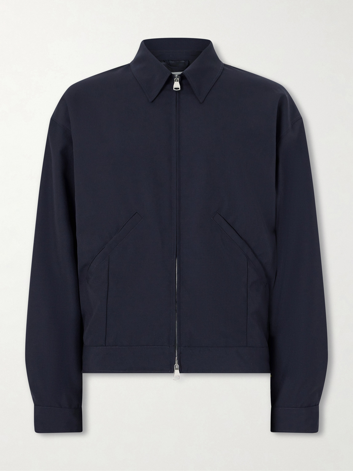 Valstar Stan Wool Bomber Jacket In Blue