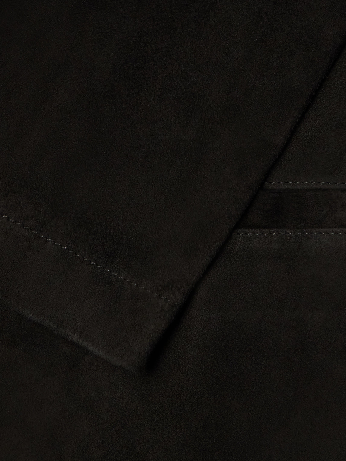 Valstar Suede Jacket In Black