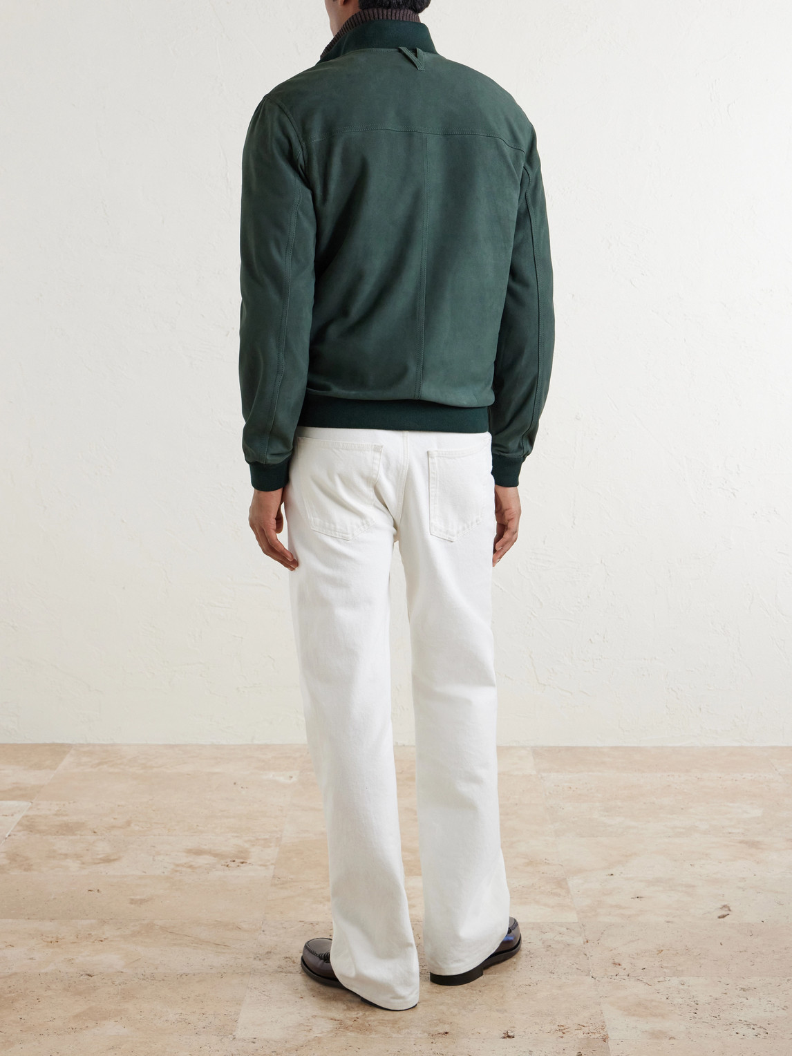  Valstar - Valstarino Suede Jacket - Men - Green - It 46 