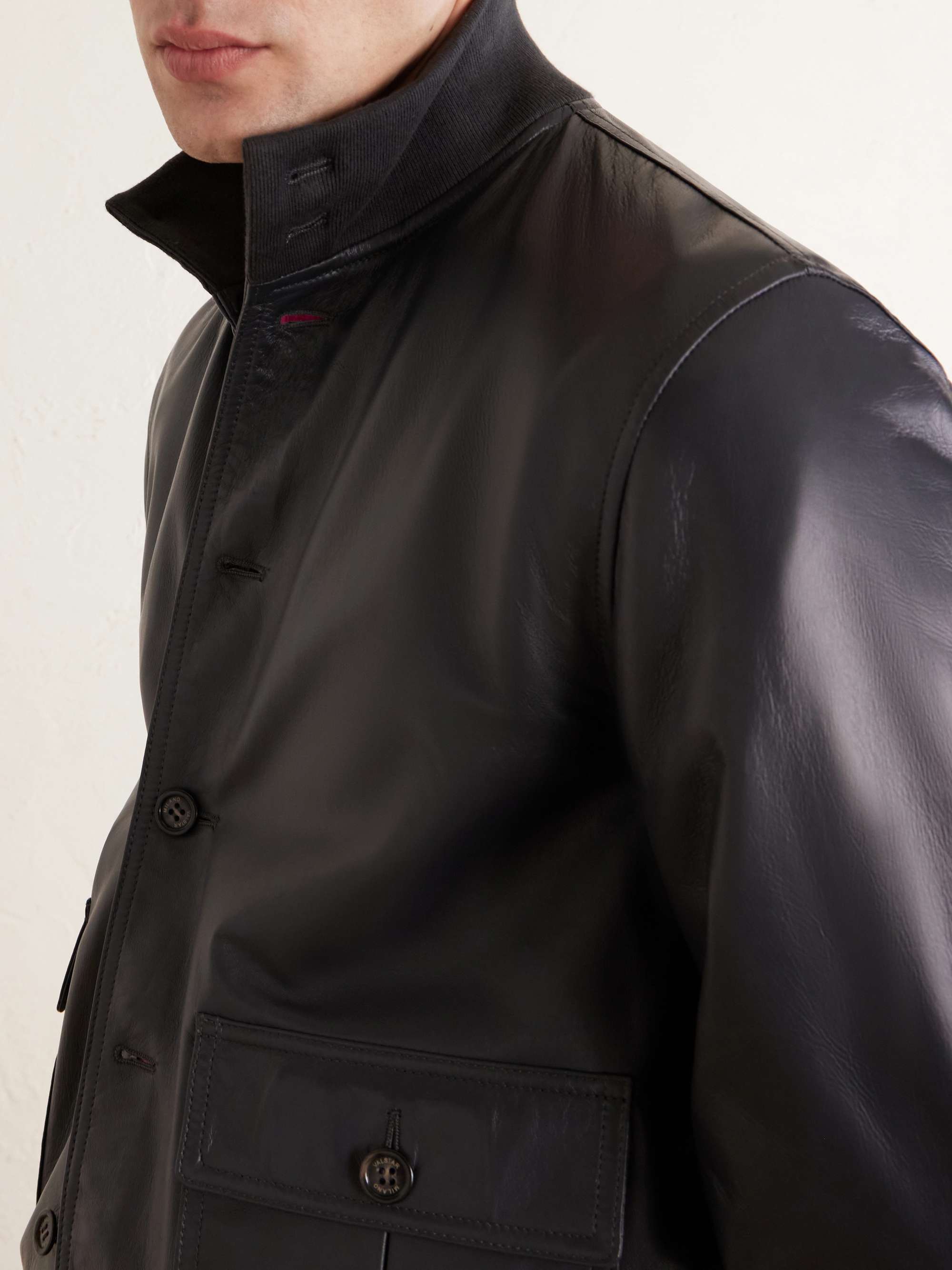 VALSTAR Valstarino Leather Jacket for Men | MR PORTER