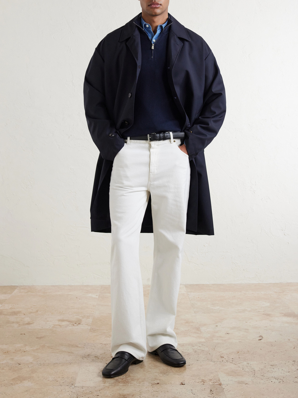 Wool Trench Coat