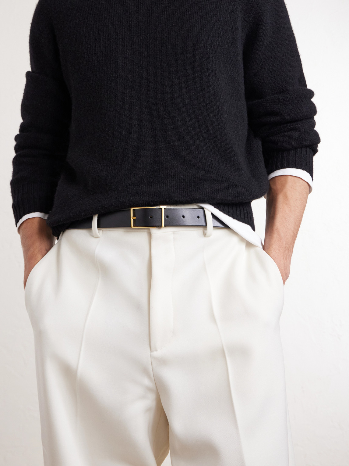 Tom Ford T Loop 2.8cm Leather Belt - Men | Thumbnail 2