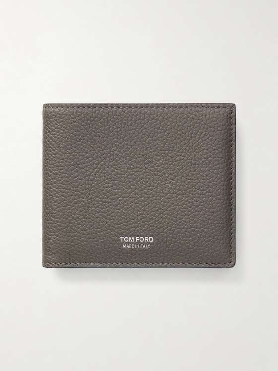 Tomford T Line Soft Grain Leather Bifold Wallet