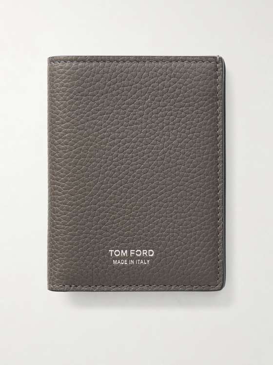 Tomford T Line Leather Folding Cardholder