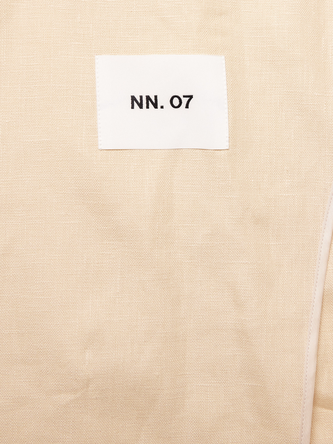 Jordin 1454 Double-Breasted Linen Woven Blazer