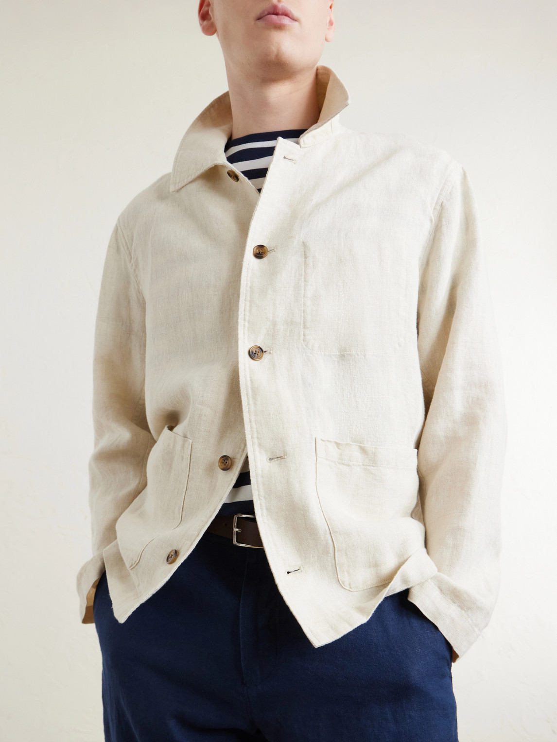 Morgan 1454 Linen Blouson Jacket
