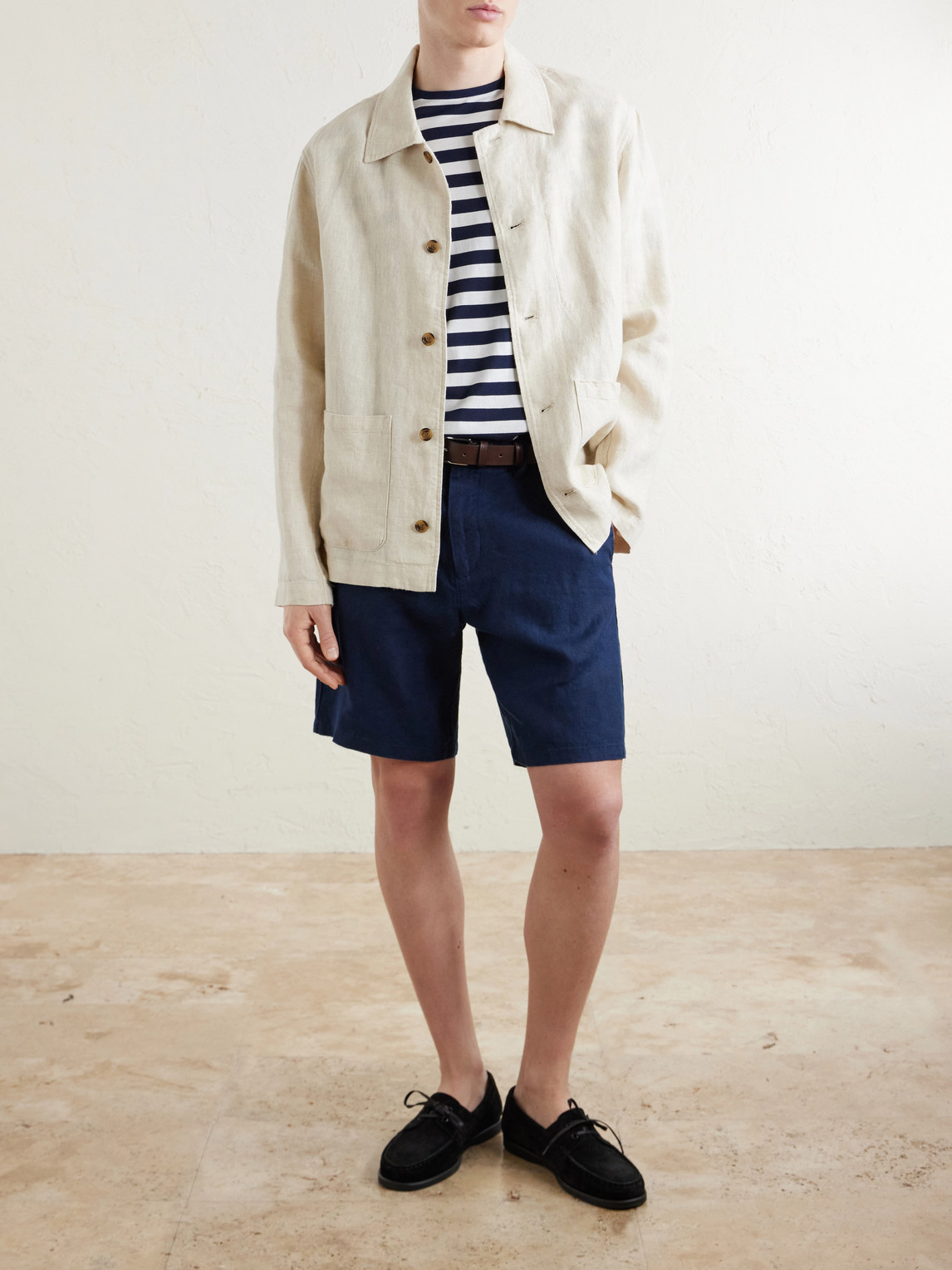 Morgan 1454 Linen Blouson Jacket