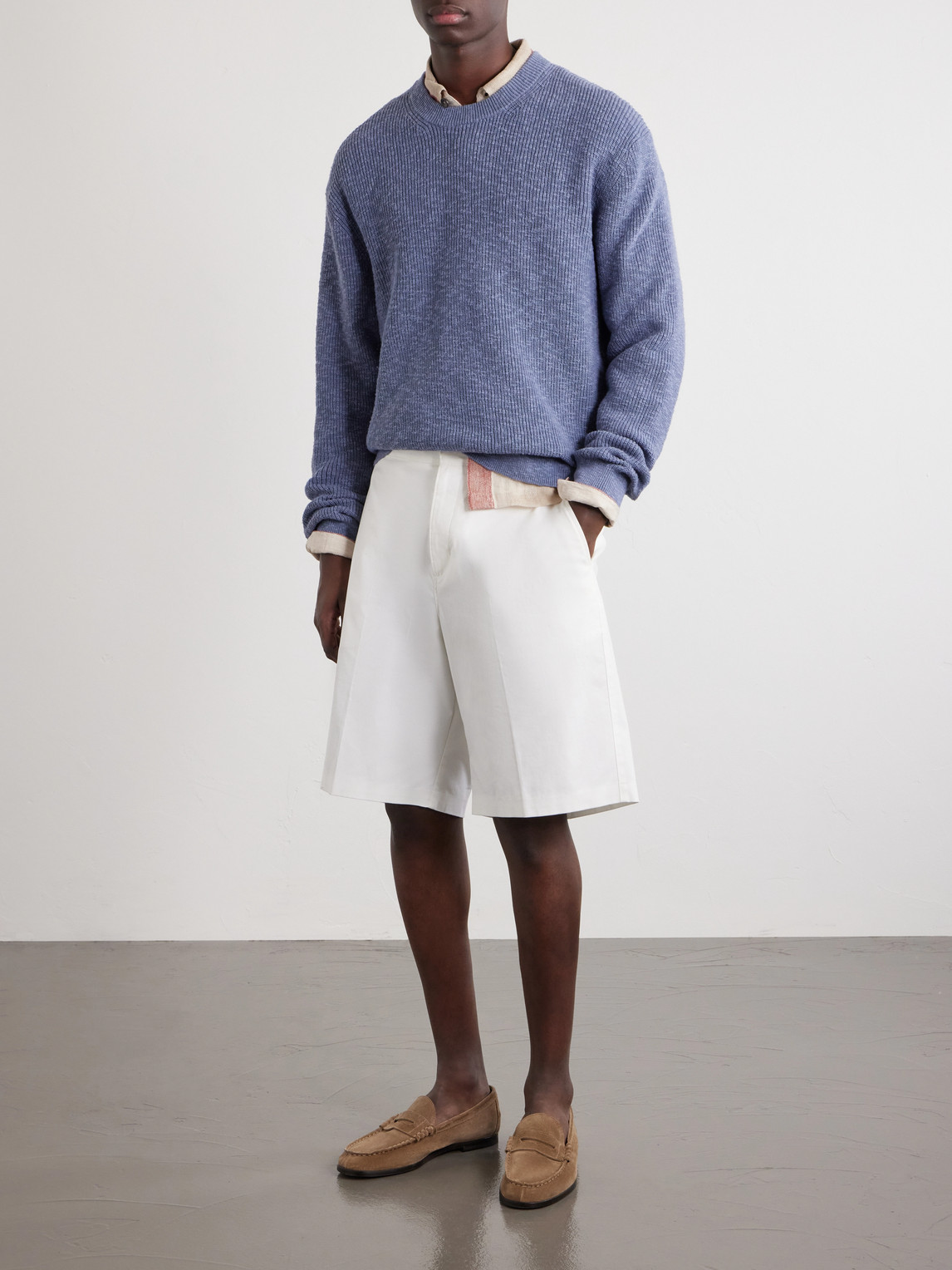 Russell Crew 60028 Cotton Sweater