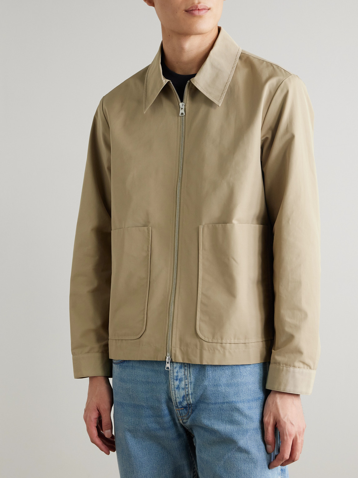  Nn07 - Gael 8445 Organic Cotton-blend Jacket - Men - Neutrals - S 