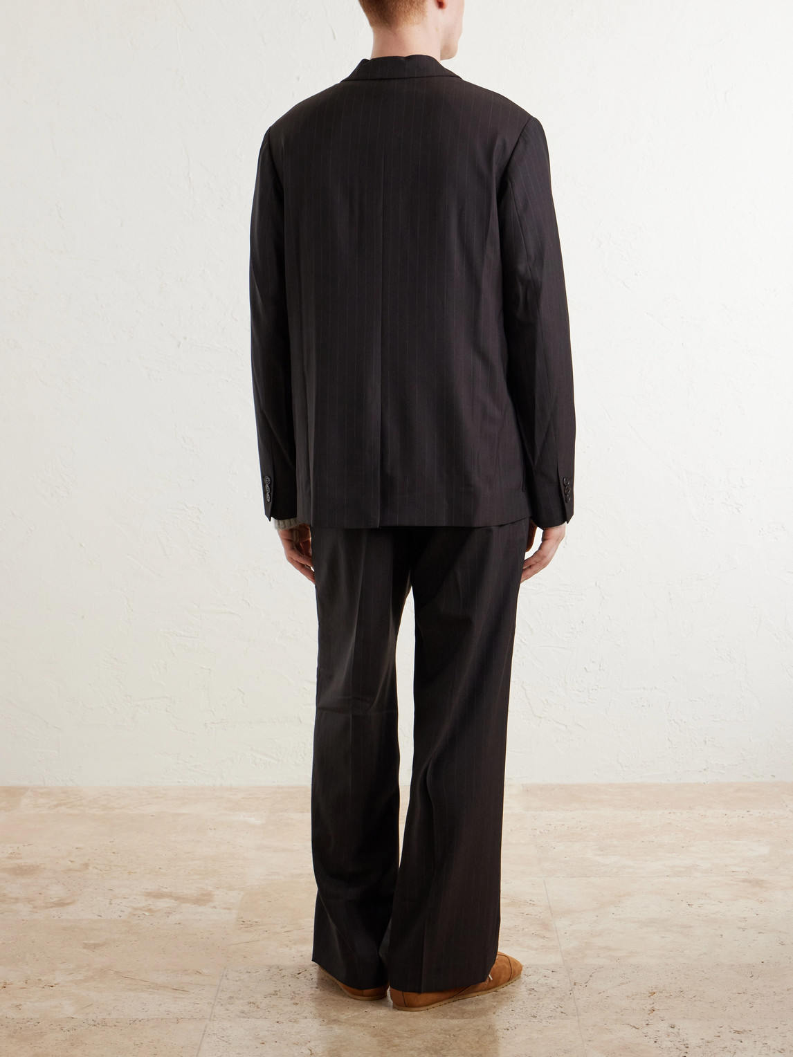 Jordin 10037 Double-Breasted Woven Blazer