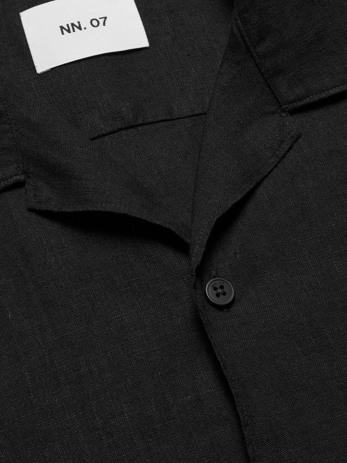 Julio 5708 Camp-Collar Linen Shirt