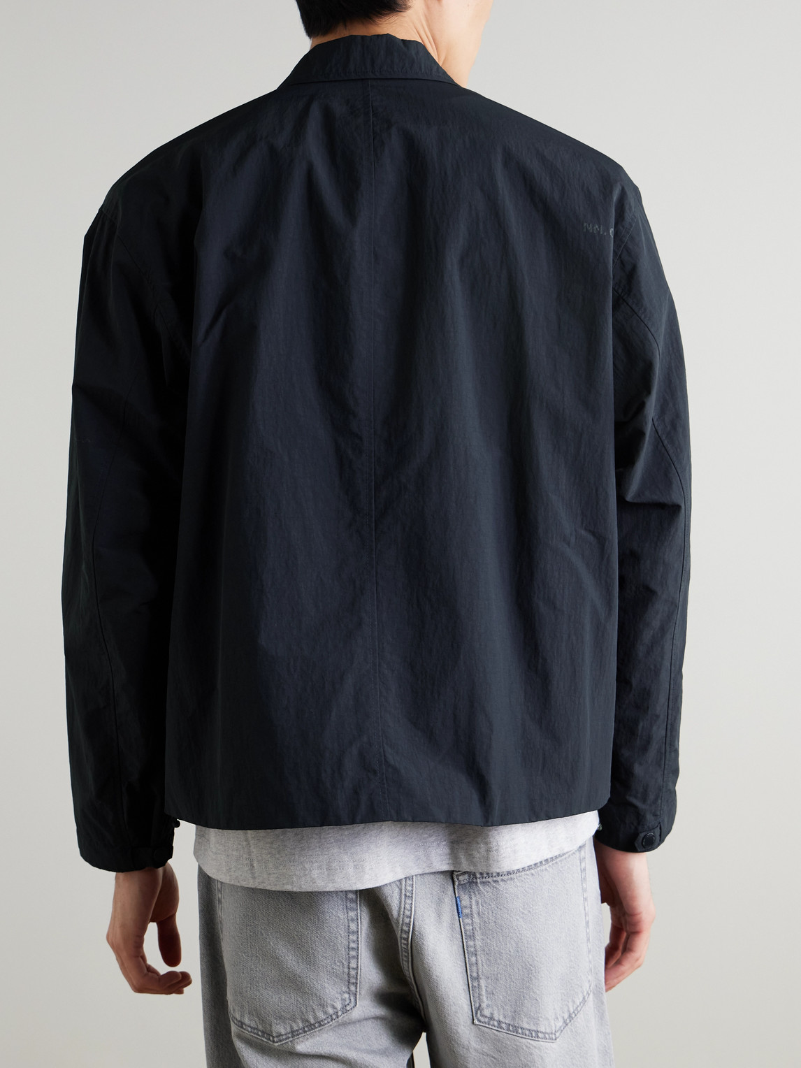  Nn07 - Fenton 80039 Recycled-shell Jacket - Men - Blue - S 