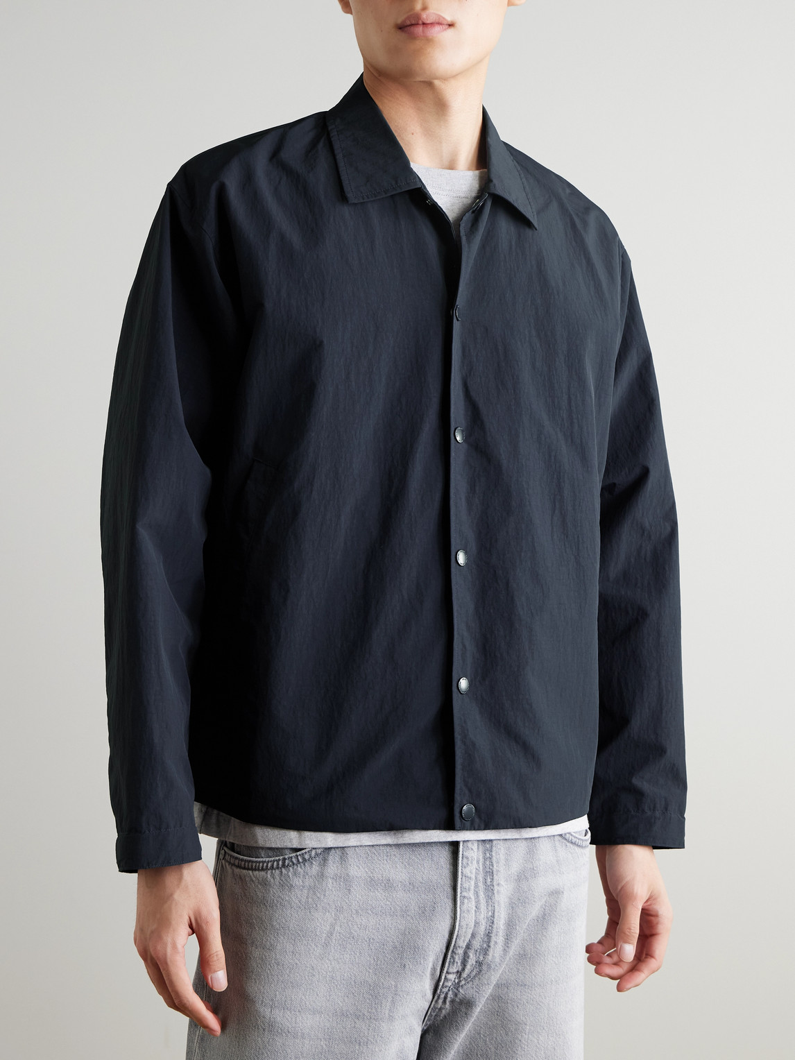  Nn07 - Fenton 80039 Recycled-shell Jacket - Men - Blue - S 