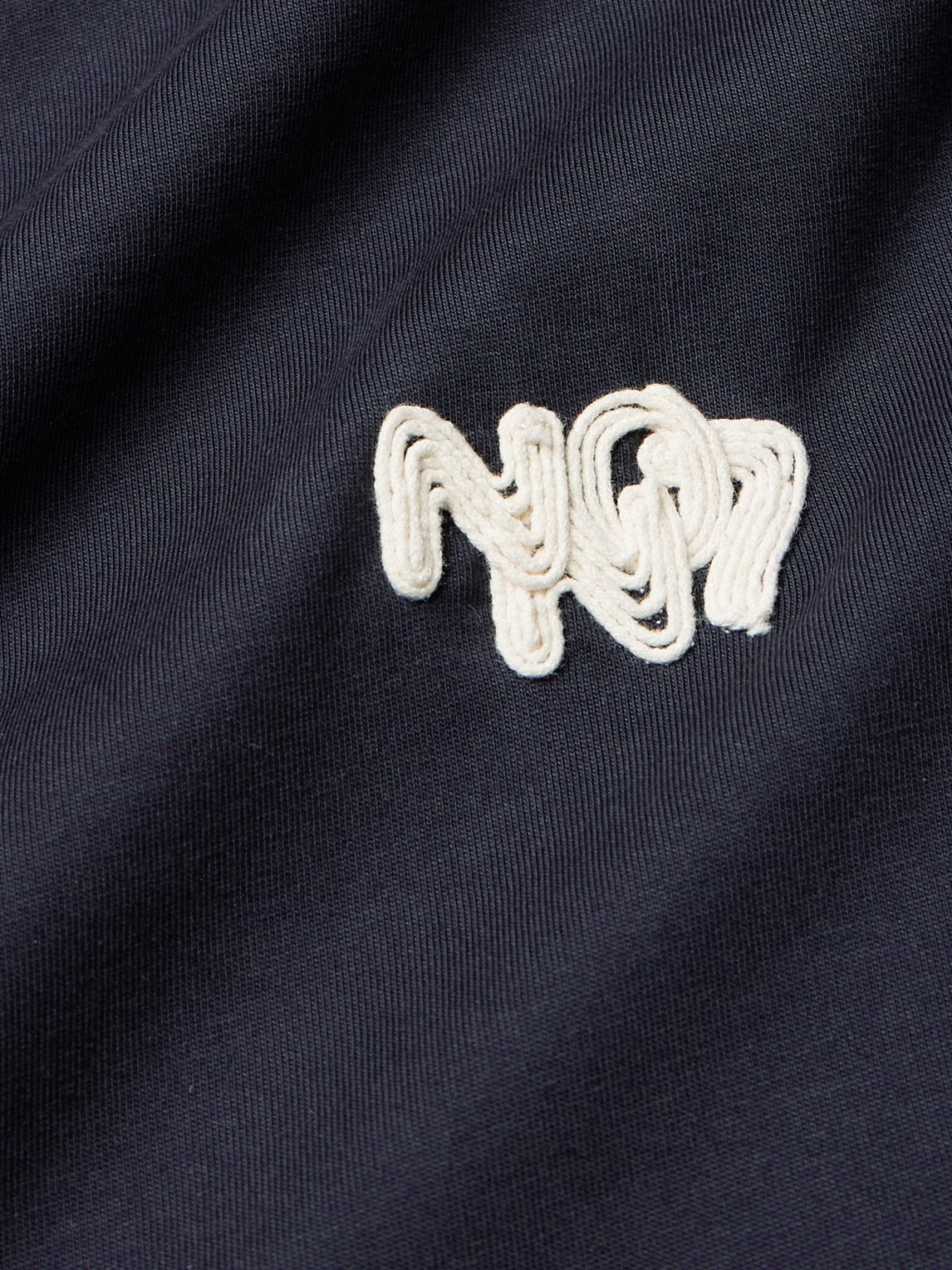 Adam App 3209 Logo-Appliquéd Pima Cotton-Jersey T-Shirt
