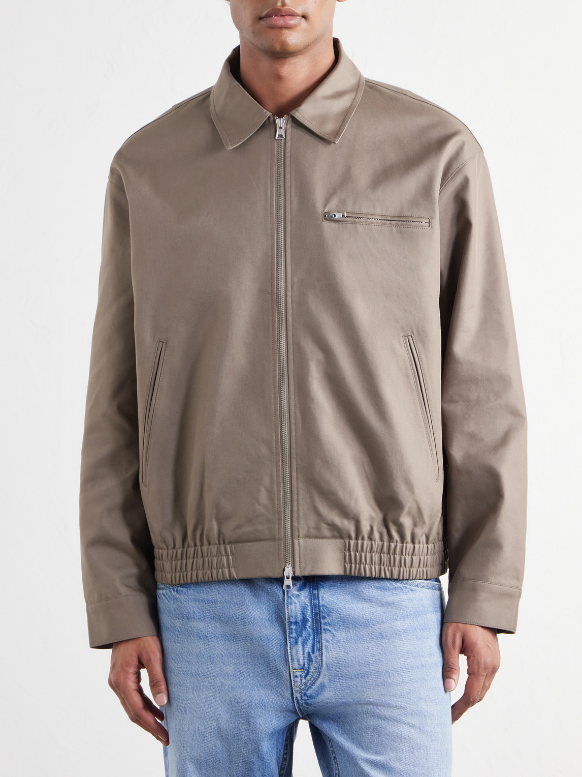Gideon 80038 Organic Cotton-Twill Blouson Jacket