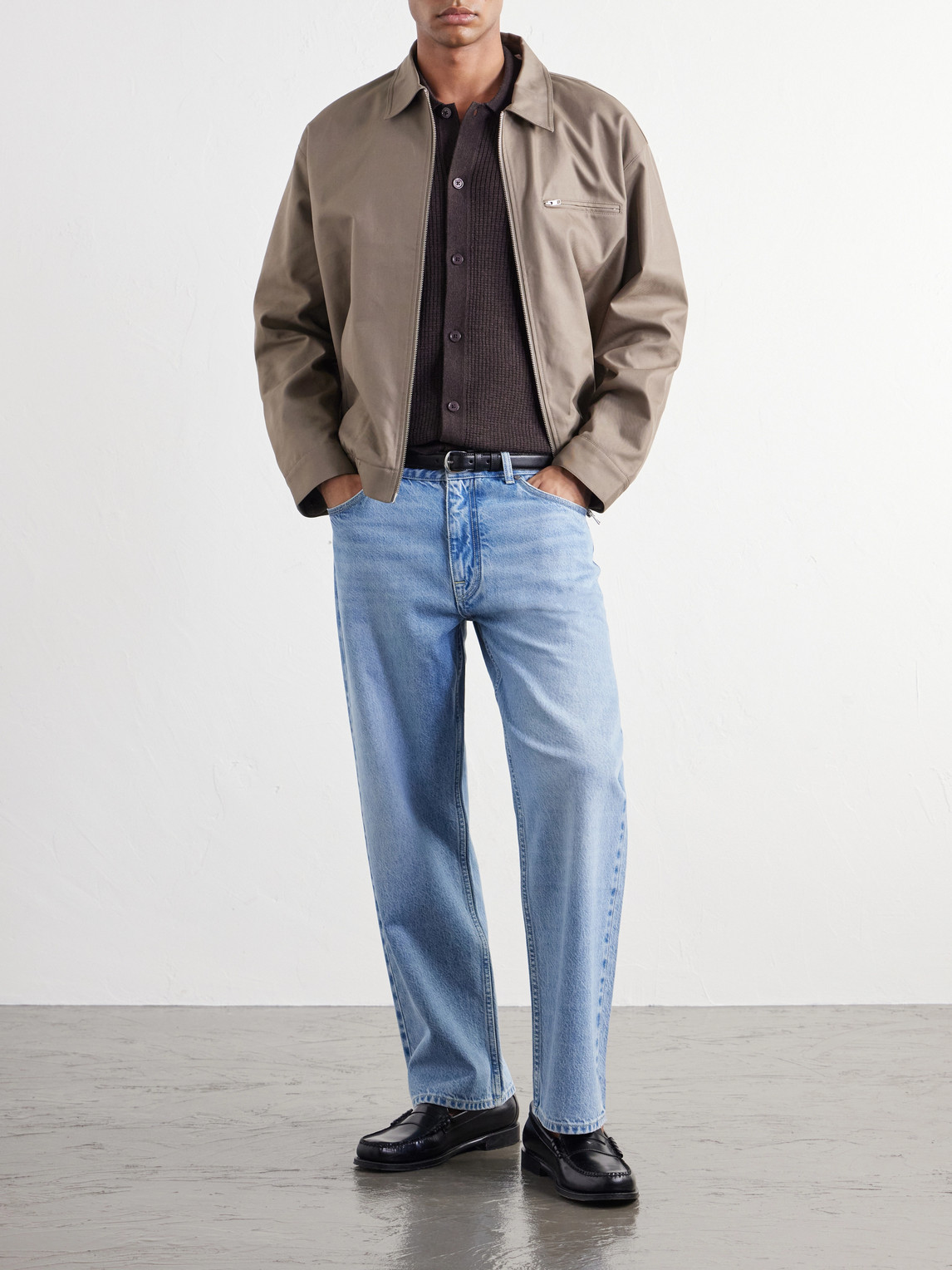 Gideon 80038 Organic Cotton-Twill Blouson Jacket