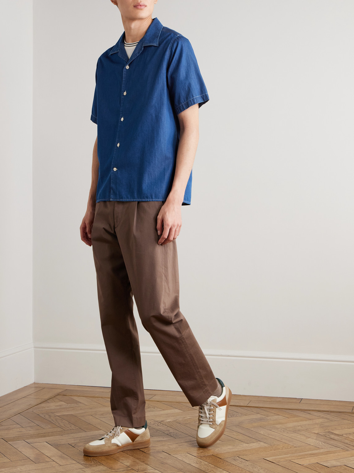 Julio 5765 Cotton-Chambray Shirt
