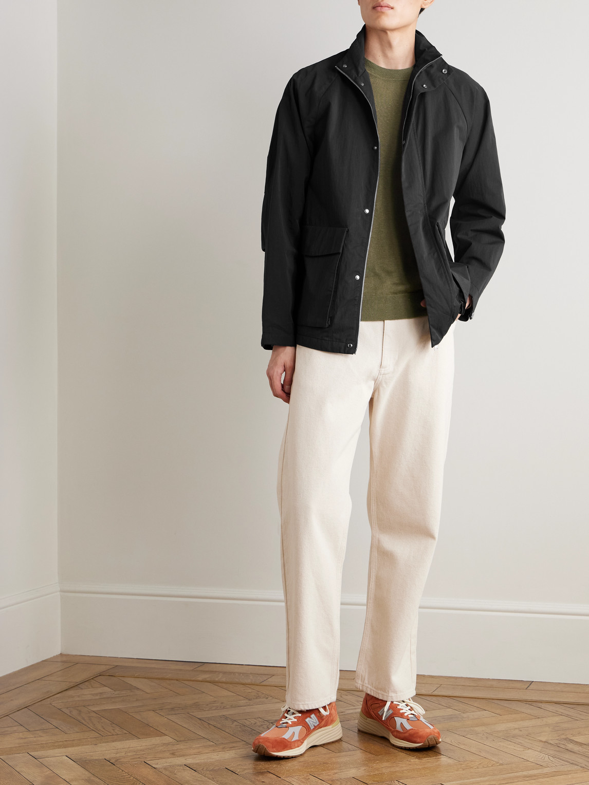 Rafael 80035 Cotton-Blend Shell Jacket