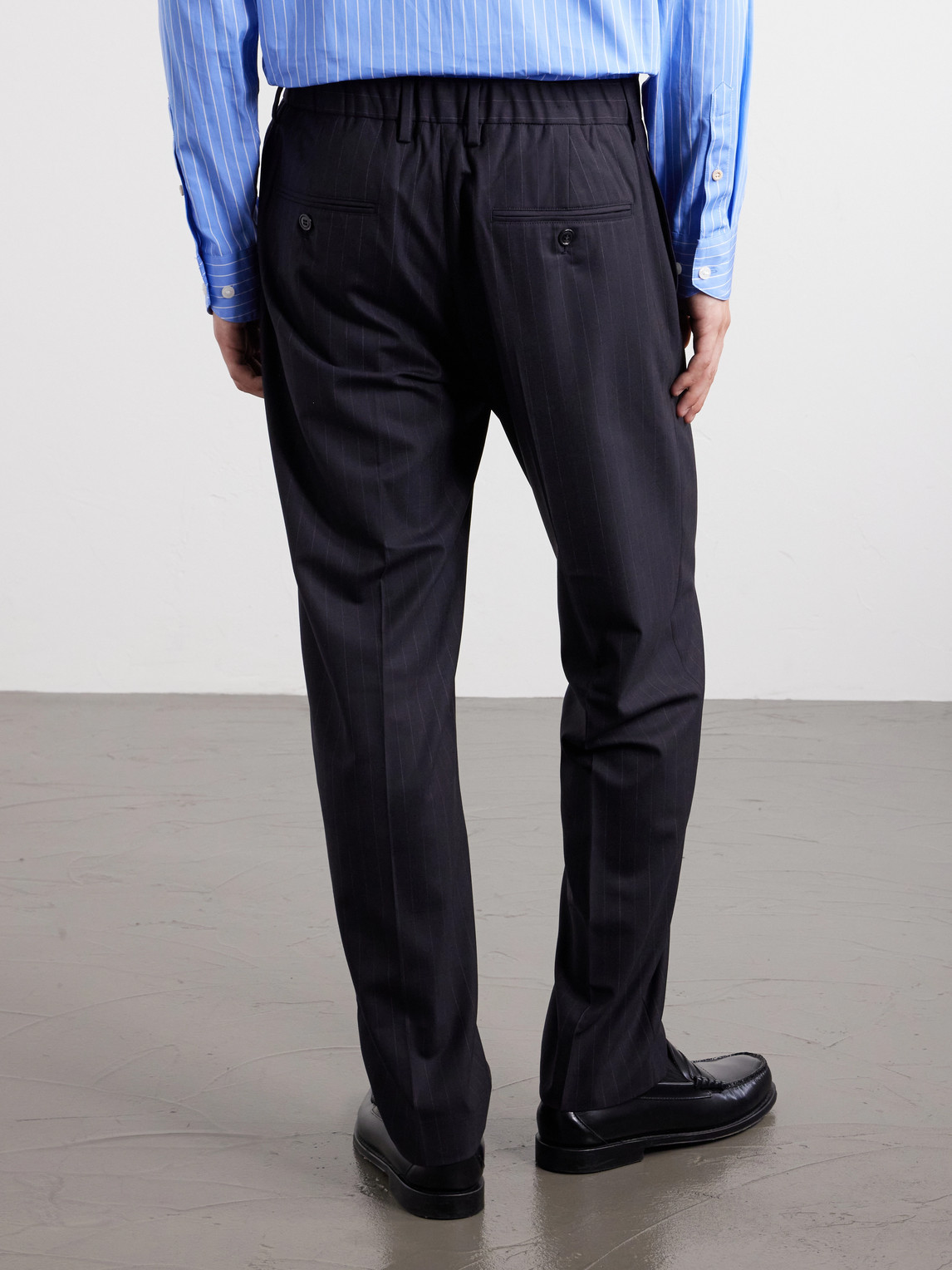 Brendan 10037 Straight-Leg Woven Trousers