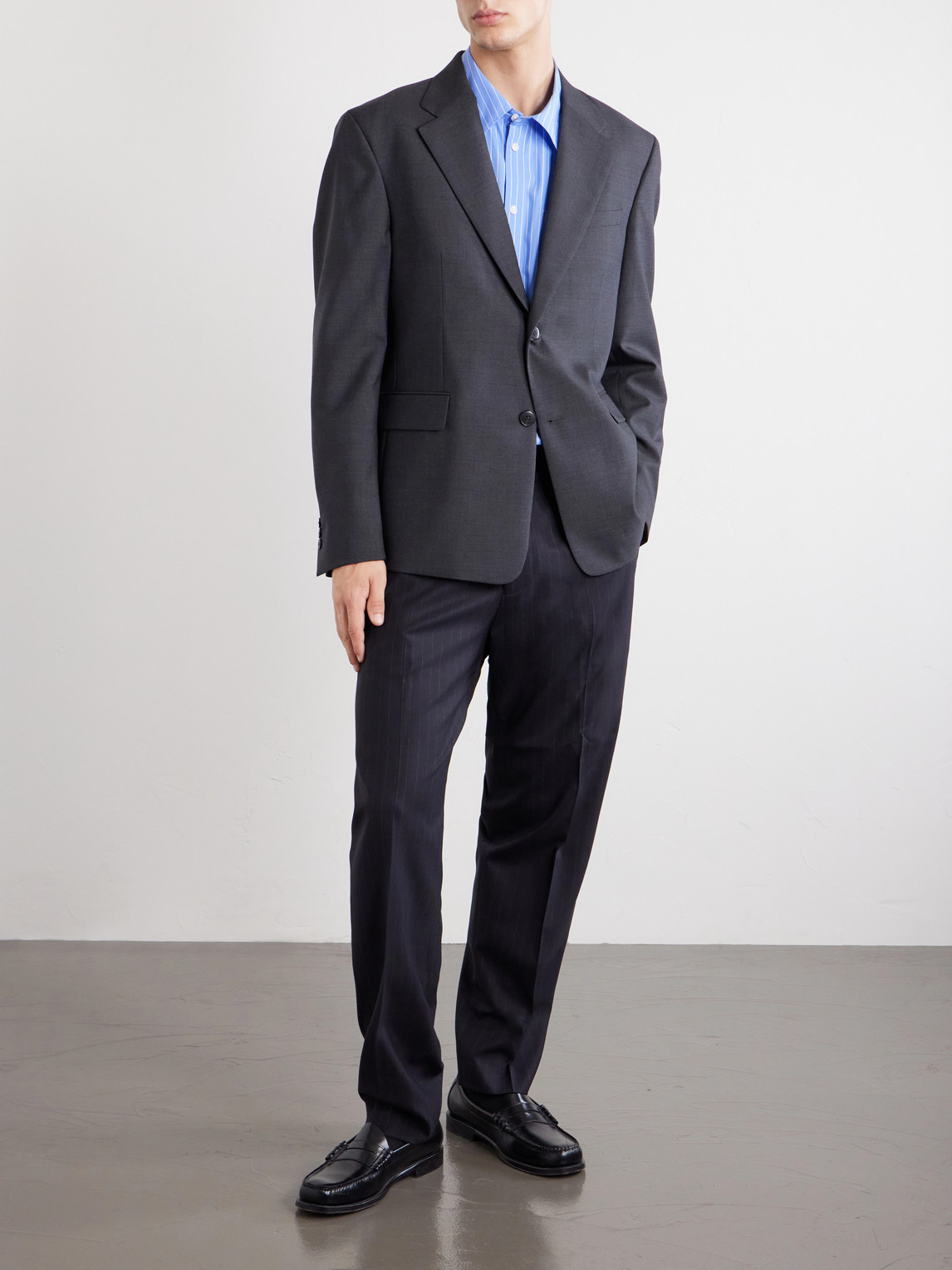 Brendan 10037 Straight-Leg Woven Trousers