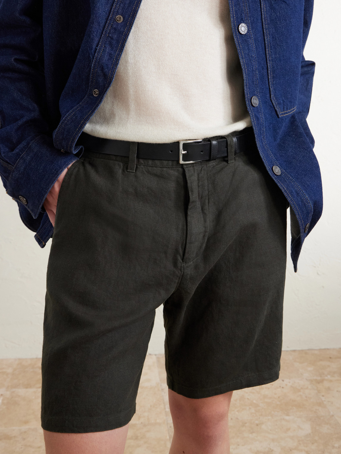Nn07 Ever 90030 3cm Leather Belt In Black