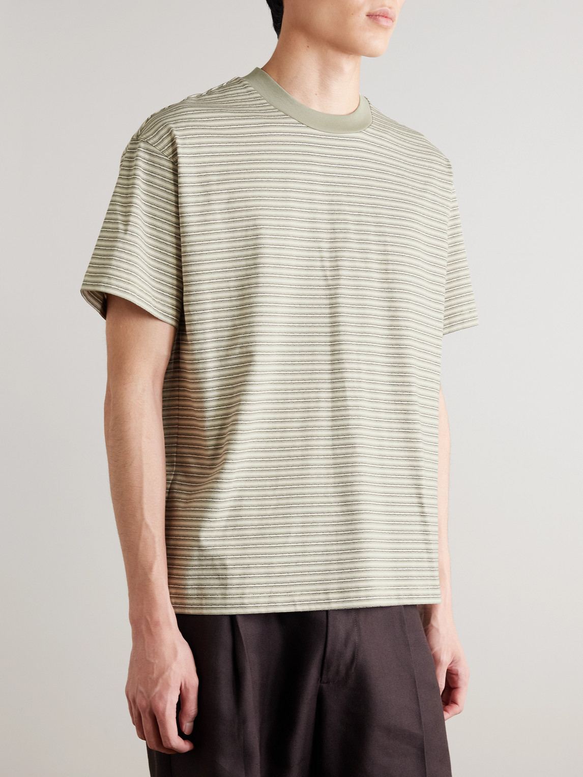 Lionel 30046 Striped Organic Cotton-Jersey T-Shirt