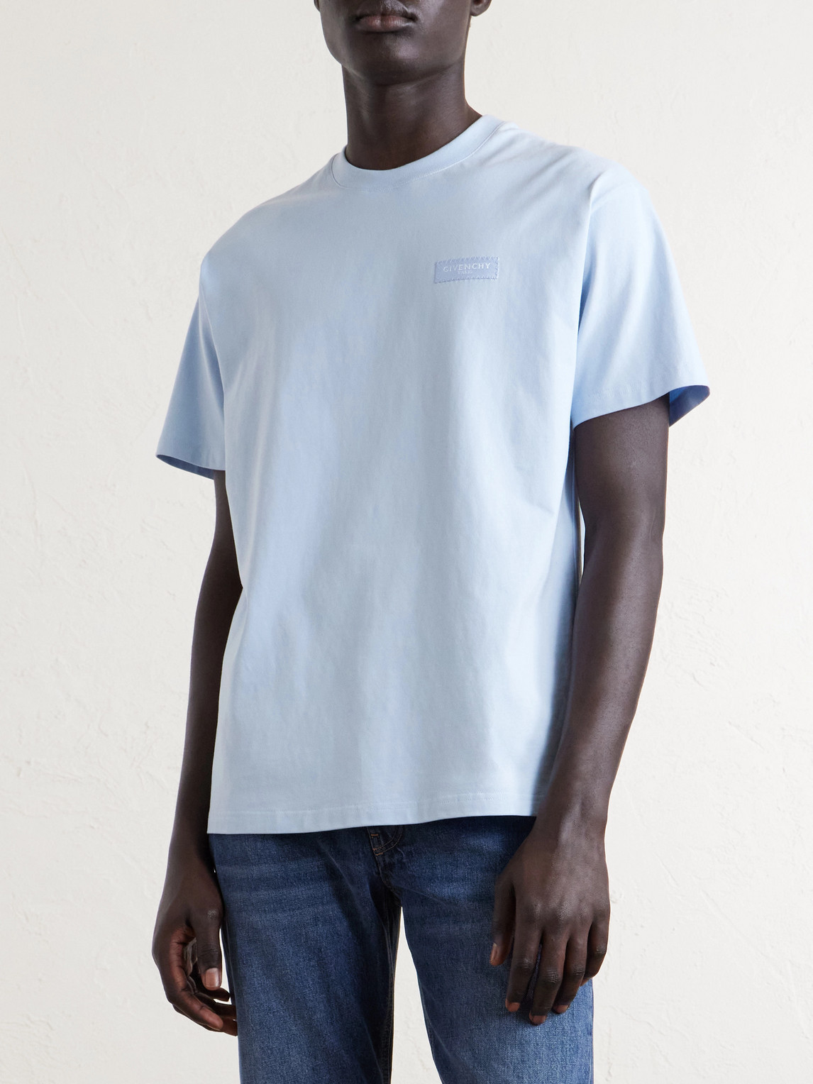 Givenchy Regular Fit T-shirt In Blue