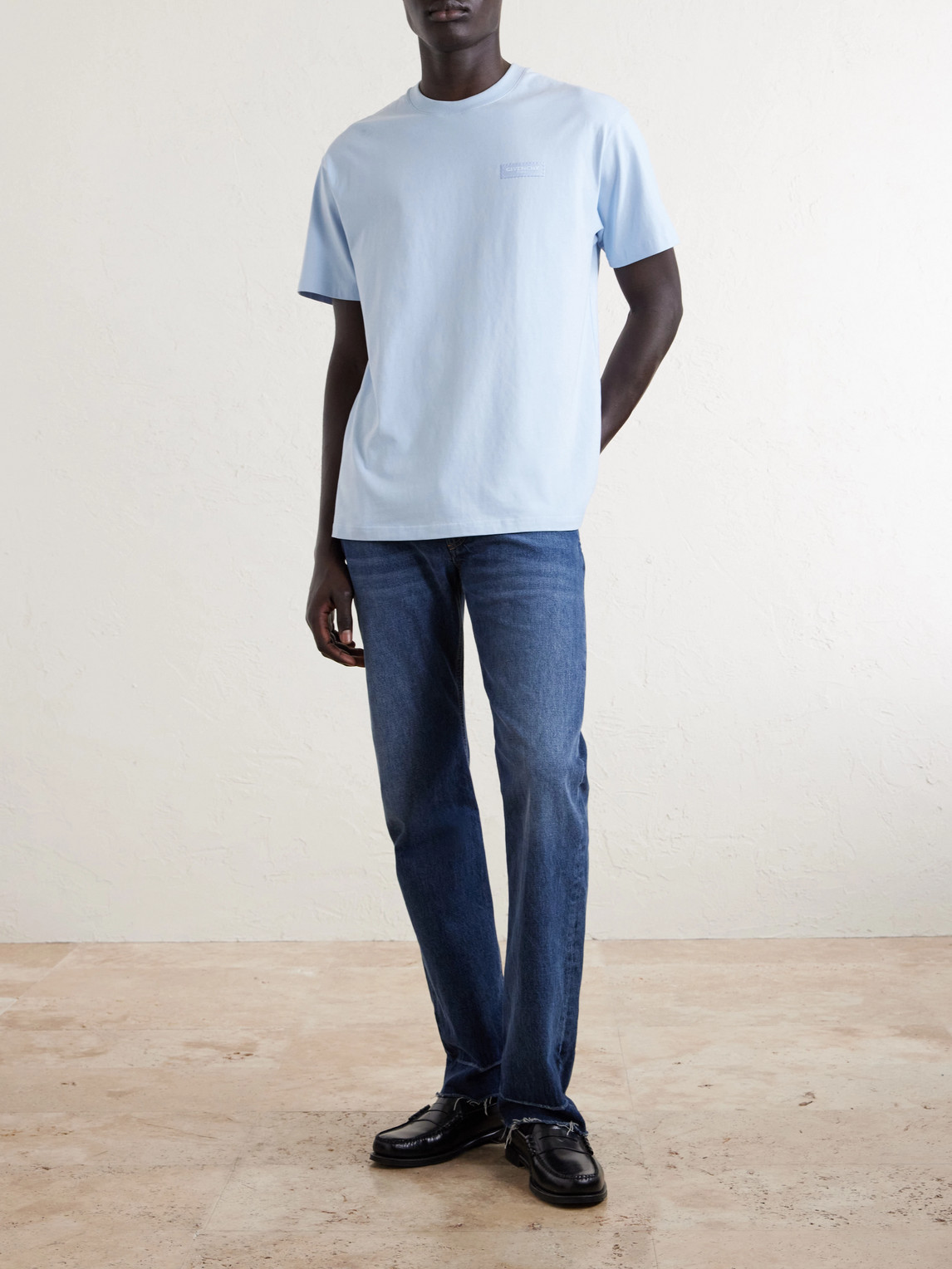 Givenchy Regular Fit T-shirt In Blue