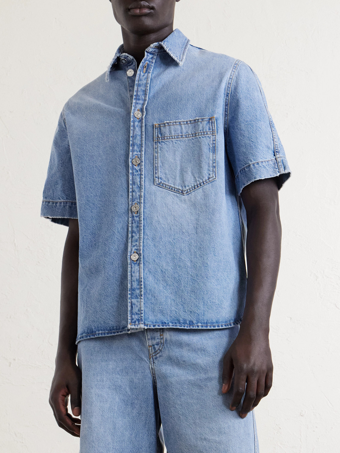  Givenchy - Denim Shirt - Men - Blue - M 